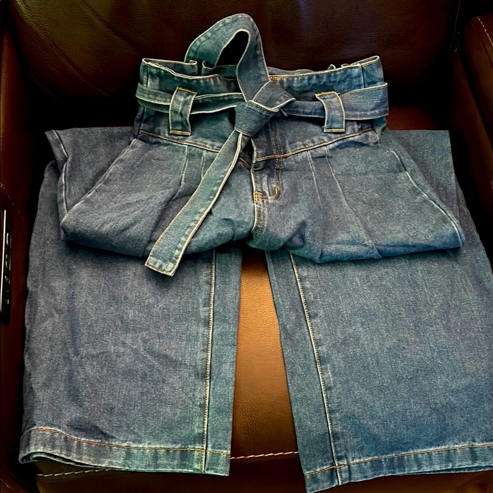 Cider Tie Blue Jeans - Size small